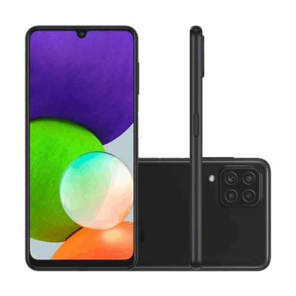Samsung Galaxy A22 128GB|4GB RAM Dual SIM, Preto