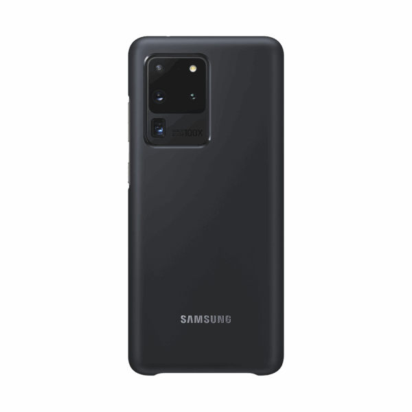 Capa para Telefone Led Cover S20 Ultra, Preta