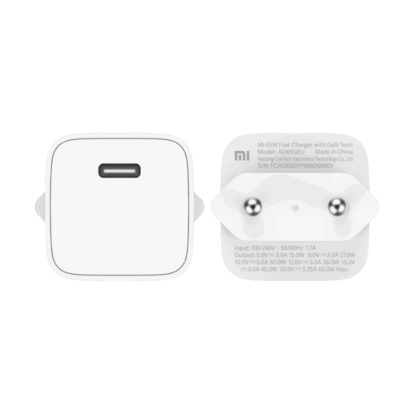 MI 65W FAST CHARGER WITH GAN TECH