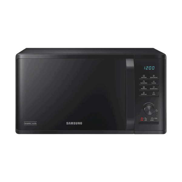 Microondas Samsung MS23K3515AK 23L Simples com Cerâmica Enamel, Preto