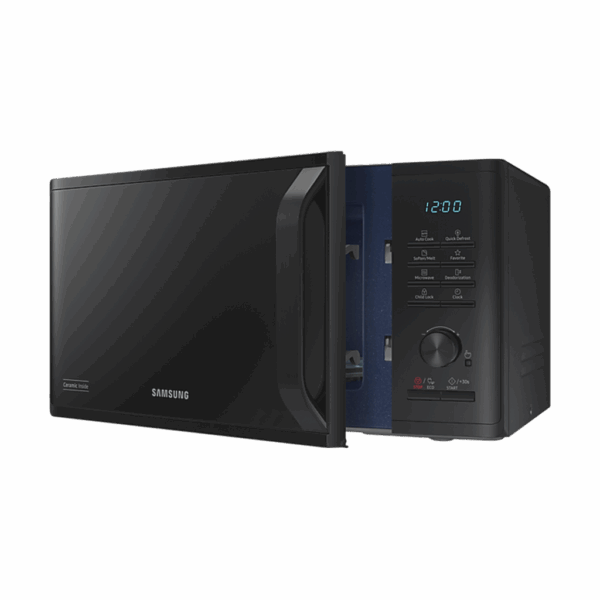 Microondas Samsung MS23K3515AK 23L Simples com Cerâmica Enamel, Preto