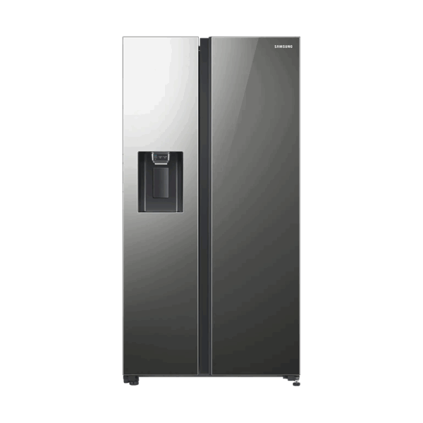 Samsung Side by Side 617L frigde Geleira Samsung de 2 portas com Dispensador de água 617L, Prata
