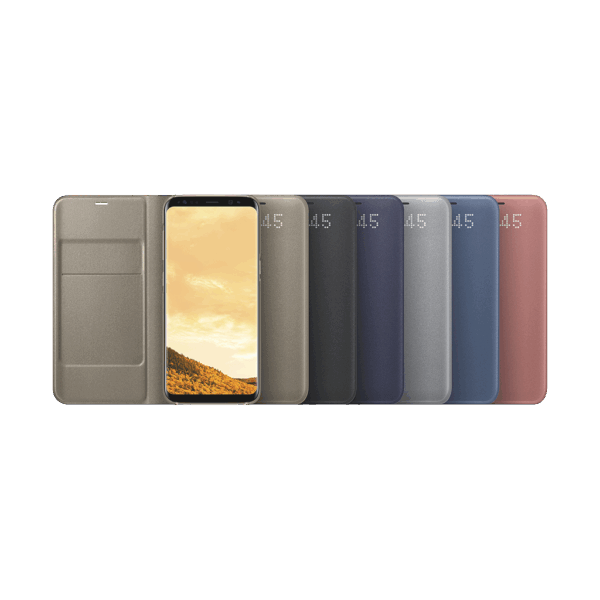 Capa de Telefone LED View Para Samsung Galaxy S8
