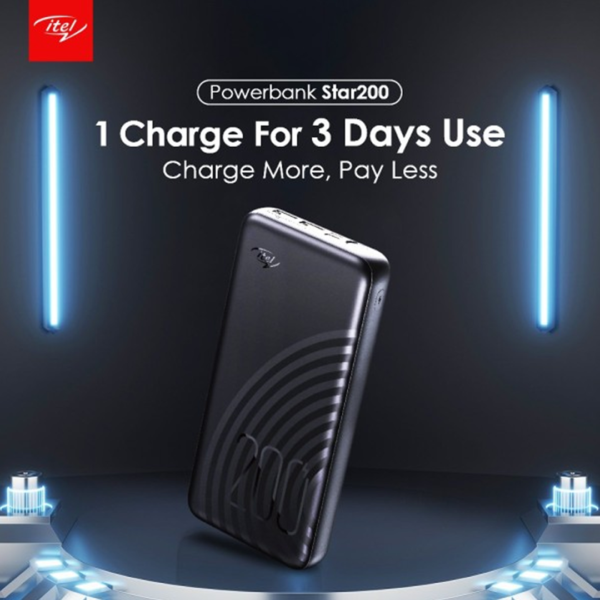 ITEL POWER BANK STAR 200