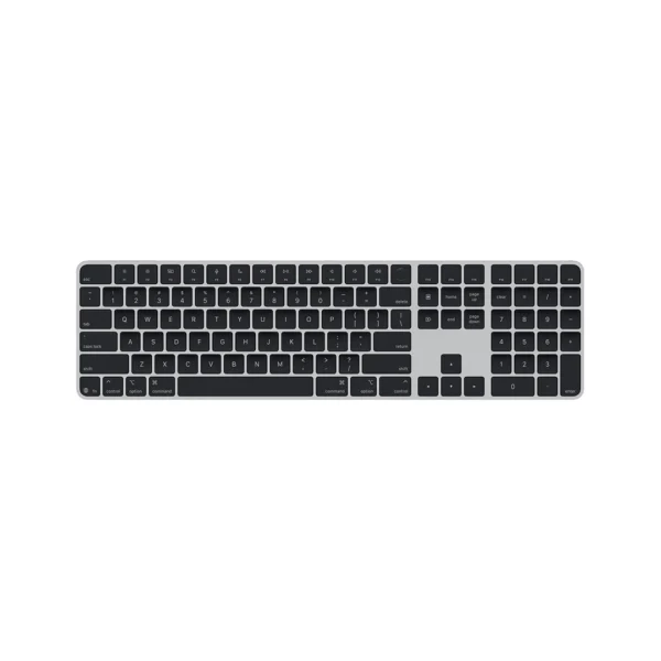 1 MXK83 MAGIC KEYBOARD WITH TOUCH ID AND NUMERIC KEYPAD FOR MAC MODELS WITH APPLE SILICON - INTERNATIONAL ENGLISH - BLACK KEYS