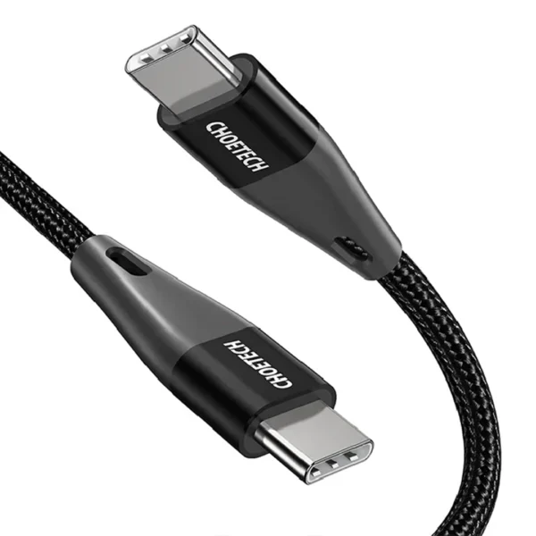 1 XCC-1003-BK - CHOETECH - USB-C to USB-C Cable 1 2Meter 3A PD 60W
