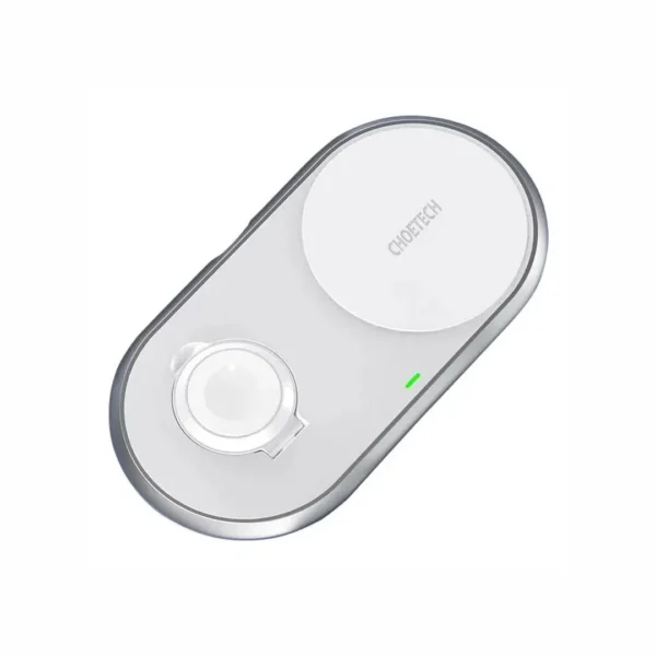 1 T317-WH - Choetech - 2in1 Fast Wireless Charger With Stand For Apple Watch