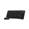 X1800PRO - Rapoo (Cambo) 2 4 GHz Wireless Optical Mouse & Keyboard Portuguess-Black