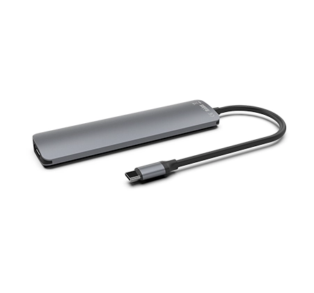 2 MO-0MH6C-SG 6 IN 1 MULTIPORT HUB SPACE GREY