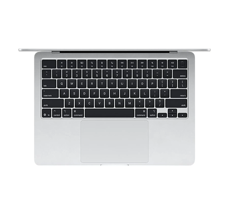 2 MW0X3 13-INCH MACBOOK AIR APPLE M4 CHIP WITH 10-CORE CPU AND 10-CORE GPU, 16GB, 512GB SSD - SILVER