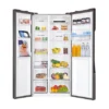HSR3918EWPG - Geleira Haier HSR3918EWPG Side-by-Side Water Dispenser with Tank/Total No Frost