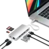 ST-TCMA2S USB-C THUNDERBOLT3 MULTI-PORT 8-IN1 ADAPTER 4K ETHERNET V2 SILVER