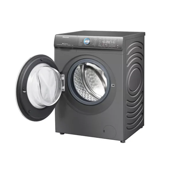 5 WFQR1214VAJMWT - MAQUINA LA VAR ROUPA 12KG TITANIUM GREY LED DISPLAY FRONT LOADING