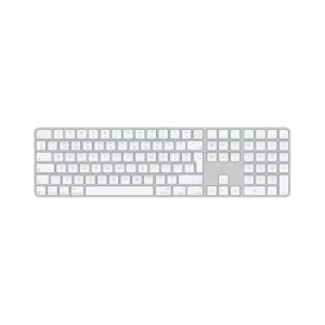 MXK73 MAGIC KEYBOARD WITH TOUCH ID AND NUMERIC KEYPAD FOR MAC MODELS WITH APPLE SILICON - INTERNATIONAL ENGLISH - WHITE KEYS