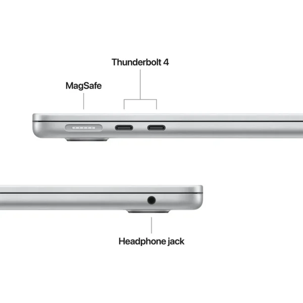 4 MC6J4 15-INCH MACBOOK AIR APPLE M4 CHIP WITH 10-CORE CPU AND 10-CORE GPU, 24GB, 512GB SSD - SILVER
