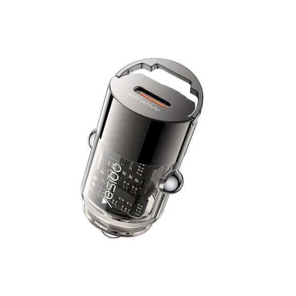 1 Y67 - Yesido - Type C 45W Mini Car charger - Black