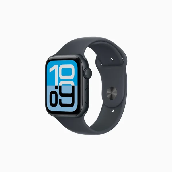 1 MEHQ4AF/A APPLE WATCH SE 3 GPS 44MM MIDNIGHT ALUMINIUM CASE WITH MIDNIGHT SPORT BAND - M/L