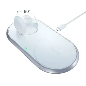 T317-WH - Choetech - 2in1 Fast Wireless Charger With Stand For Apple Watch