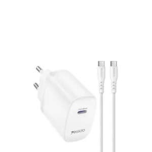 YC107 - Yesido - TC PD35W Home Charger EU (C TO C cable)