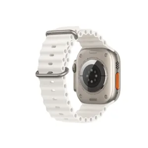 Apple Watch Ultra 2 GPS + Cellular, 49MM Titanium Case with White Ocean Band — imagem 3