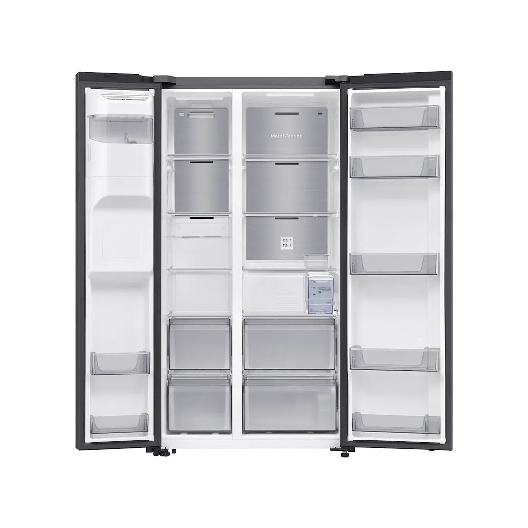 4 Samsung Ref. Side B.s 2 Doors W. W. & Ice D. 617 LT — imagem 4