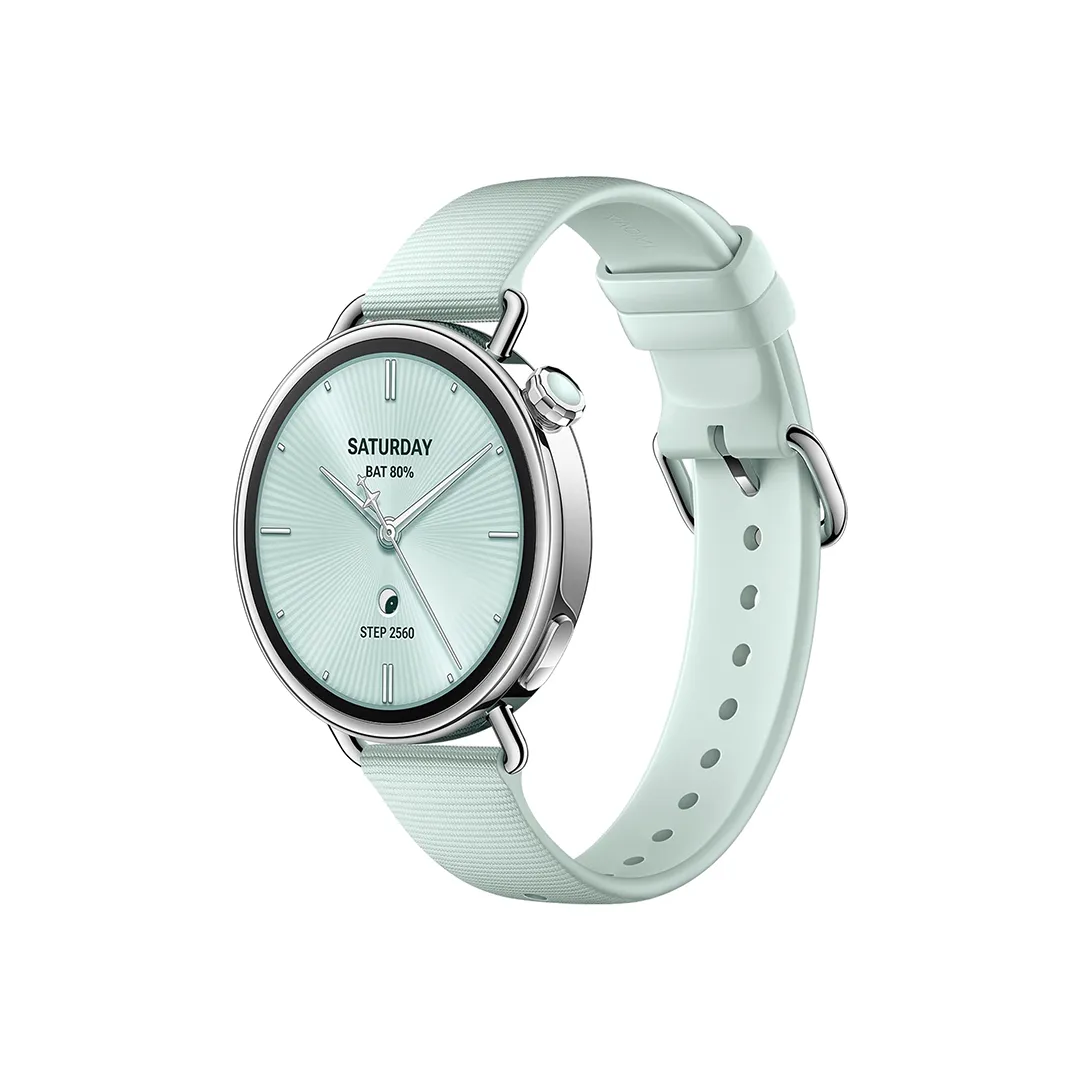 00001433-1 Xiaomi Watch S4 41mm Fluororubber Strap (Mint Green)